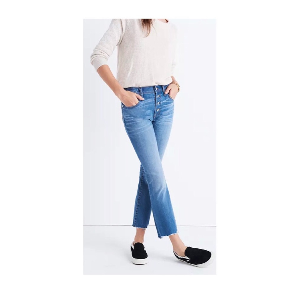 Madewell Cali Demi boot cut high waisted jeans